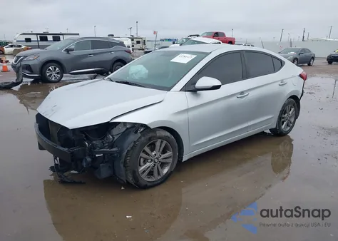 2018 Hyundai Elantra Sel from USA, damaged, VIN 5NPD84LF2JH318367